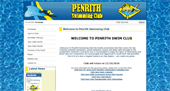 Desktop Screenshot of penrithswim.com.au